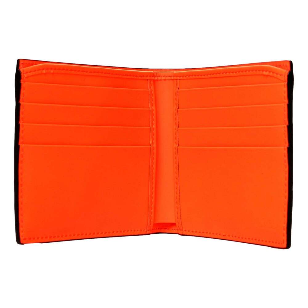 Gucci GG Rubber Effect Neon Orange Guccissima Leather Bifold - Picture 2 of 5